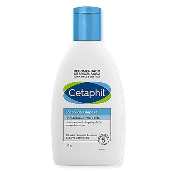 Imagem de Cetaphil Loção de Limpeza - Limpeza Facial para Peles Secas e Sensíveis Validade 31/07/2024