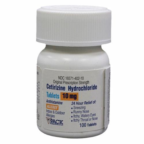Imagem de Cetirizina 100 Comprimidos - Kit com 2 Pacotes de Zyrtec