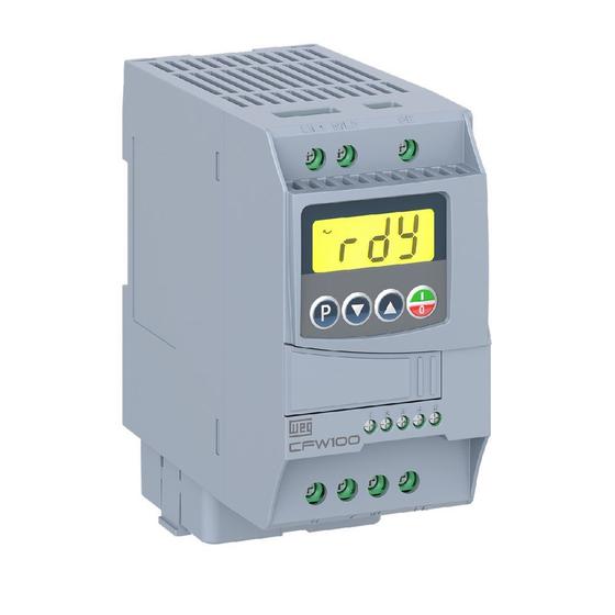 CFW100 Geração 2 Inversor de Frequência WEG 2cv 7,3A 220V Com Entrada Monofásica Menor preço em CFW100 Geração 2 Inversor de Frequência WEG 2cv 7,3A 220V Com Entrada Monofásica