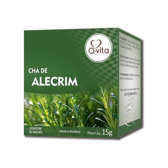 Imagem de Cha Alecrim 15G 10 Saches Q-Vita