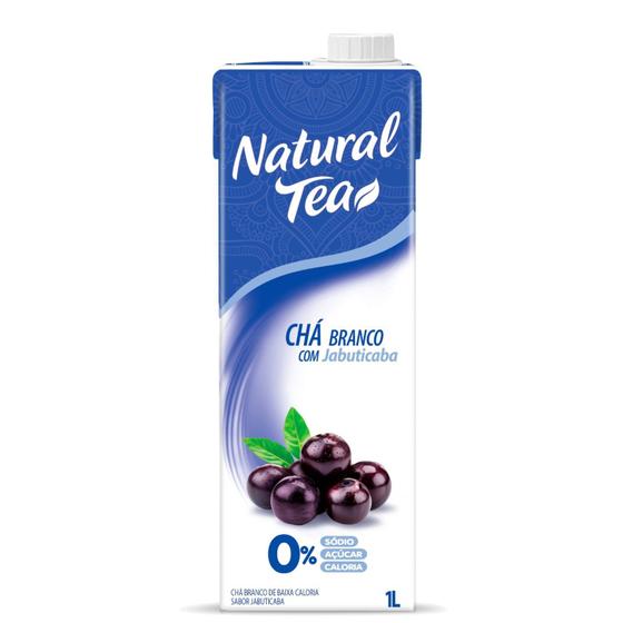 Imagem de Chá Branco Sabor Jabuticaba NATURAL TEA 1L