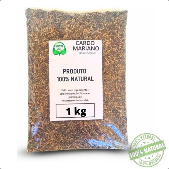 Imagem de Chá Cardo Mariano 100%natural Silimarina Puro E Legitimo 1kg