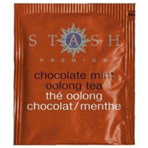 Imagem de Chá de chocolate menta Oolong 18 saquinhos da Stash Tea (pacote com 2)