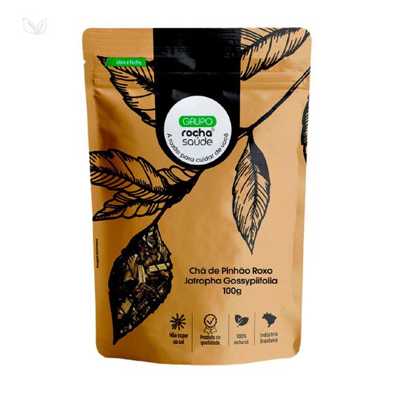 Imagem de Chá de Pinhão Roxo - Jatropha gossypiifolia - 100g