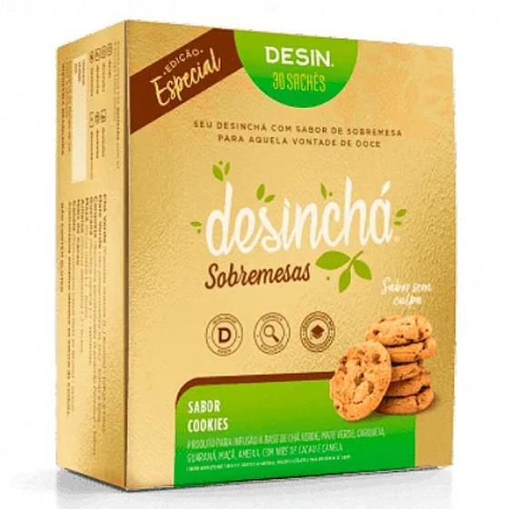 Imagem de Chá Desinchá Sobremesas Cookies 30 sachês