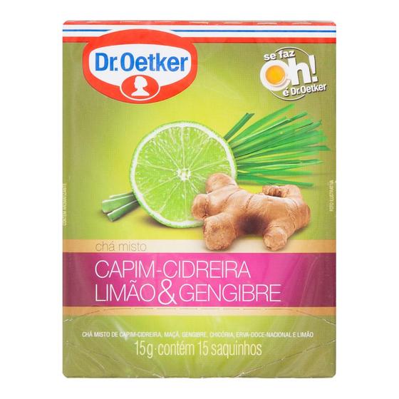 Imagem de Chá Dr Oetker Capim Cidreira Com Limão E Mel 15g