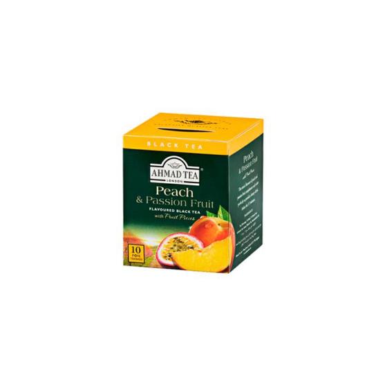 Imagem de Chá Importado Peach & Passion Fruit Pêssego Ahmad Tea 20 Gr