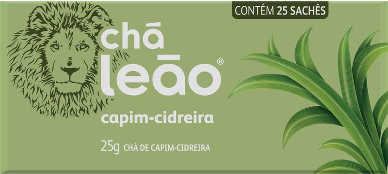 Imagem de Chá Leão Capim-Cidreira 25g em sachês - 25 Unidades