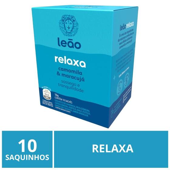 Imagem de Chá Leão Funcional, Relaxa, 10 saquinhos