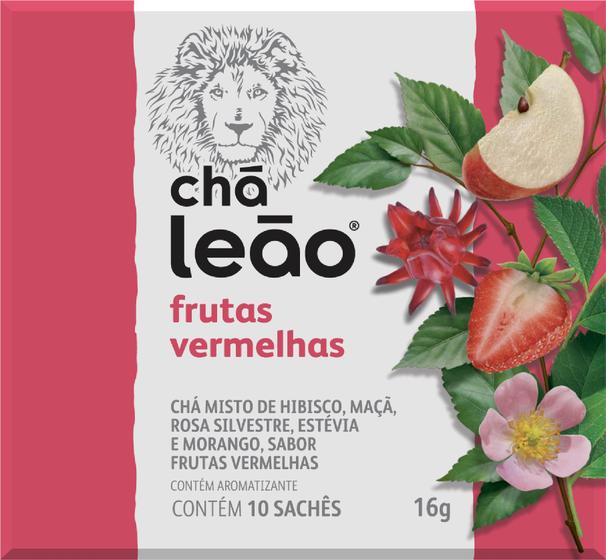 Imagem de Chá Leão Premium-  Frutas Vermelhas 10 Sachês