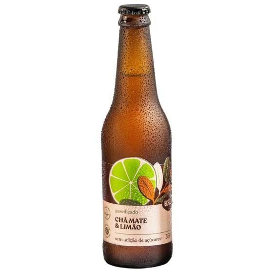 Imagem de Chá Mate e Limão Com Gás Brazô 350ml