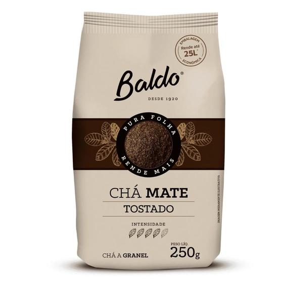 Imagem de Chá Mate Tostado a Granel - TOSTA ALTA 250g Baldo