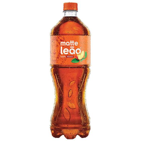 Imagem de Chá Matte Pêssego Leão 1,5L
