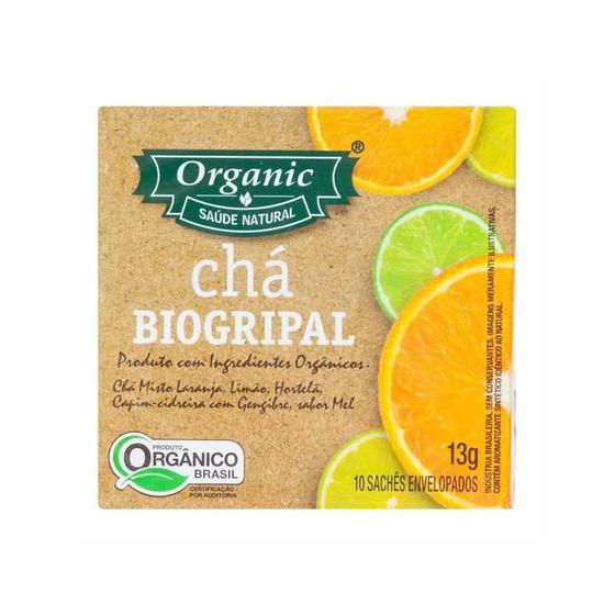 Imagem de Chá Orgânico Biogripal Organic 10 Sachês