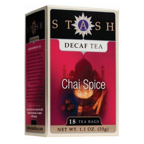 Imagem de Chá Preto Decaf Chai Spice Stash - Caixa com 18 Unidades