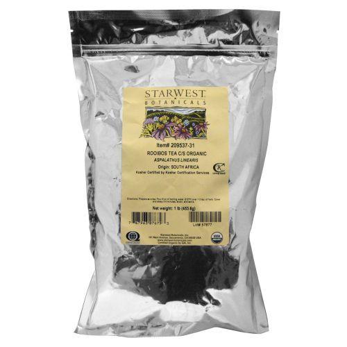 Imagem de Chá Rooibos Orgânico Starwest Botanicals - Pacote com 2 Unidades (1lb cada)