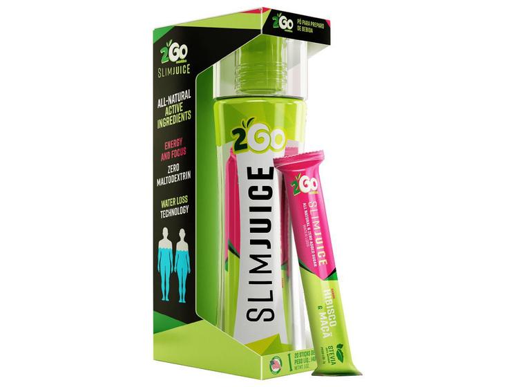 Chá Slim Juice 20 Doses 2GO 2GO Chá Magazine Luiza
