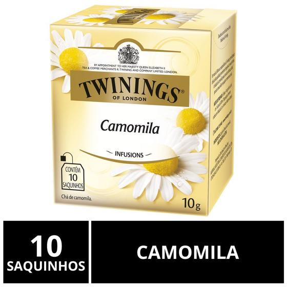 Imagem de Chá Twinings, Camomila, Caixa com 10 Saquinhos