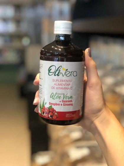 Imagem de Chá Verde Aloe Vera e Guaraná - Antioxidante 500mL