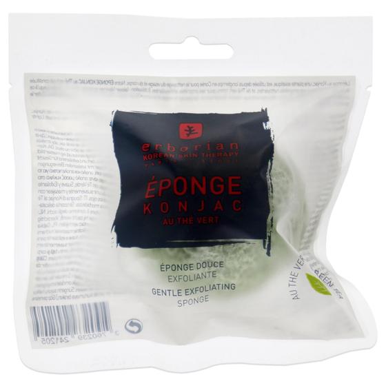 Imagem de Chá verde Konjac Sponge Erborian para limpeza facial
