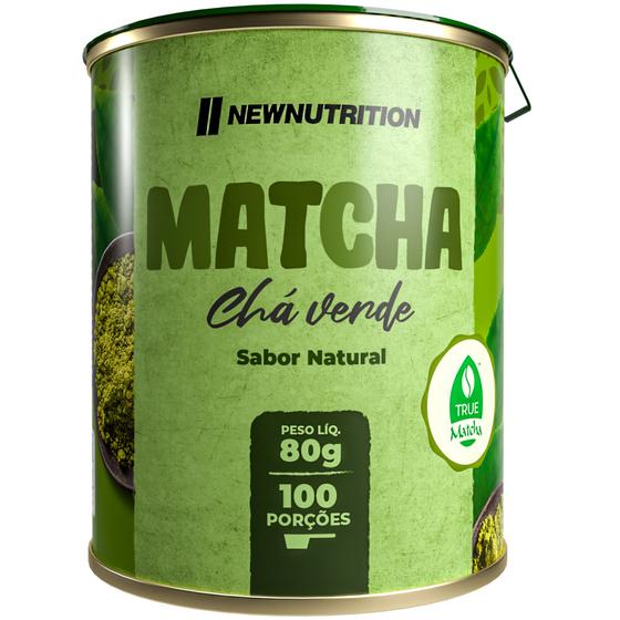 Cha Verde Matcha New 80g Natural Menor preço em Cha Verde Matcha New 80g Natural