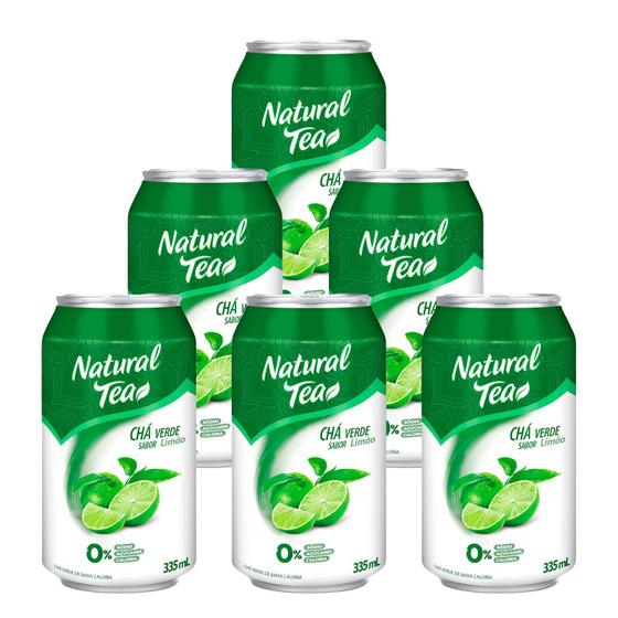 Imagem de Chá Verde Natural Tea Limão 335ml 6 Unidades