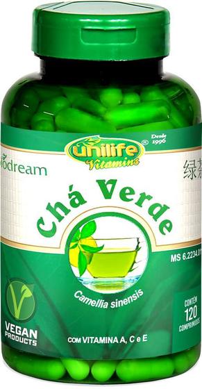 Imagem de Chá verde Unilife 120 comprimidos de 400mg