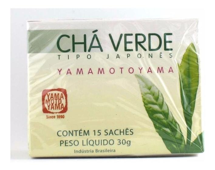 Imagem de Chá Verde Yamamotoyama 15 Saches 30g