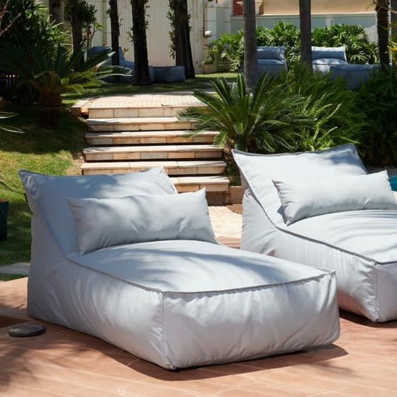 Imagem de Chaise em Outdoor Taipe Cinza