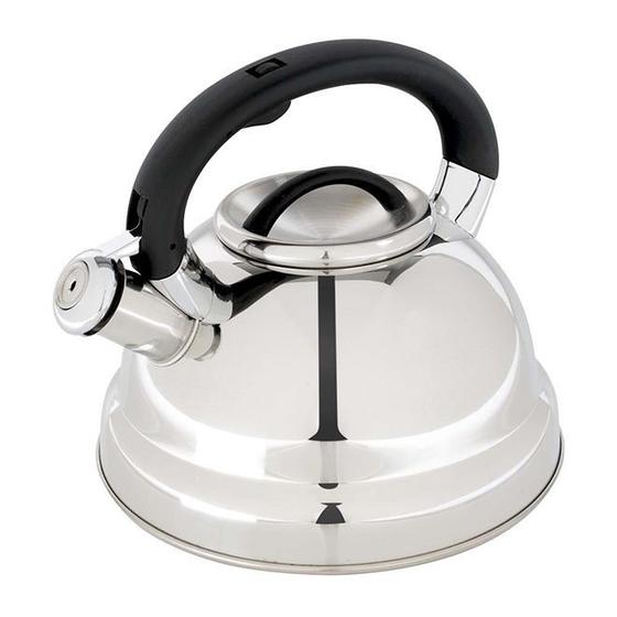 Chaleira Aço Inox 3 Litros Mor Diletta Fundo Triplo Menor preço em Chaleira Aço Inox 3 Litros Mor Diletta Fundo Triplo
