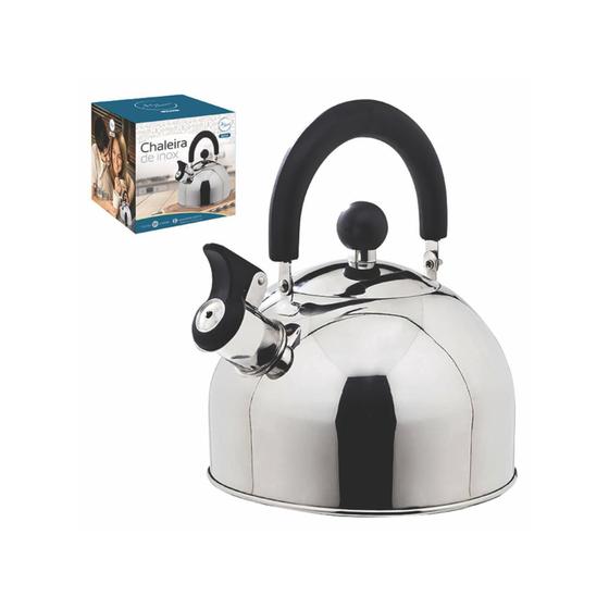 Chaleira Bule Aço Inox Com Apito E Alça 1,8lts Café E Chá - Art House é boa?