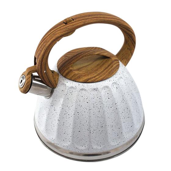 Chaleira Com Apito Aço inox 3 Litros indução Menor preço em Chaleira Com Apito Aço inox 3 Litros indução