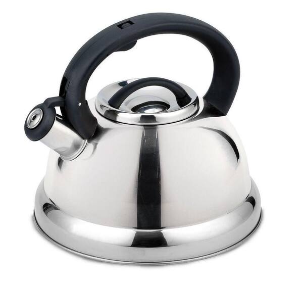 Chaleira Com Apito Indução 2,7 Litros Roma 4875 Inox- Brinox - Chaleira ...