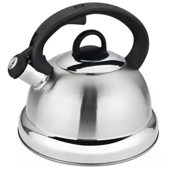Imagem de Chaleira de Inox com Apito 2,7L Roma com Indução Inox Brinox