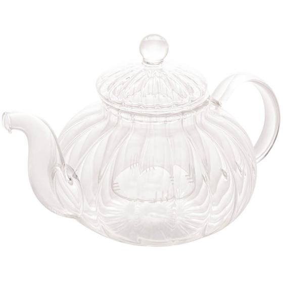 Imagem de Chaleira de Vidro Borossilicato com Infusor de Chá Lyor 800ml Classic Resistente ao Calor
