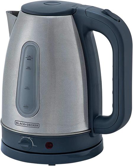 Chaleira Elétrica Black+decker K2200 Gourmand Gris 127v 1.8l Menor preço em Chaleira Elétrica Black+decker K2200 Gourmand Gris 127v 1.8l