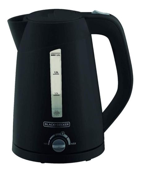 Chaleira Elétrica Black+decker K2200 Preta 110v 2l Menor preço em Chaleira Elétrica Black+decker K2200 Preta 110v 2l