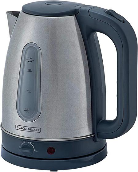 Chaleira elétrica black+decker k2200g gourmand gris 1.8l inox Menor preço em Chaleira elétrica black+decker k2200g gourmand gris 1.8l inox