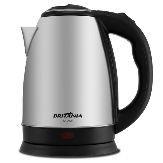 Chaleira Elétrica Britânia BCH02PI 1,8L Menor preço em Chaleira Elétrica Britânia BCH02PI 1,8L