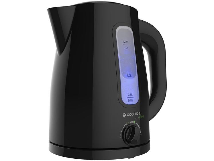 Chaleira Elétrica Cadence CEL550 Preta 1,7L Menor preço em Chaleira Elétrica Cadence CEL550 Preta 1,7L