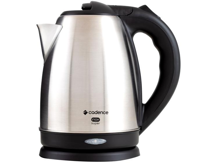 Chaleira Elétrica Cadence CEL821 Inox e Preto 1,8L Menor preço em Chaleira Elétrica Cadence CEL821 Inox e Preto 1,8L