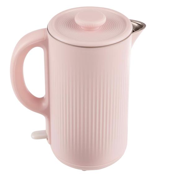 Imagem de Chaleira Elétrica Classic Cuisine 1,8L - Auto-Off e Aquecimento Rápido - Rosa