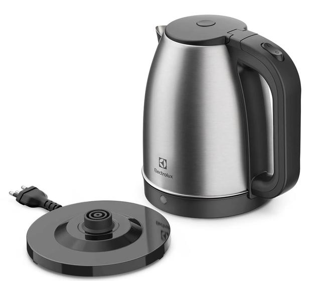 Chaleira Elétrica Electrolux Efficient EEK10 - Aço Inox Escovado 1,8L ...