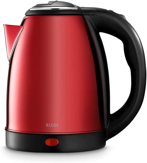 Imagem de Chaleira Elétrica Elgin Vermelha 1,8l - 127v