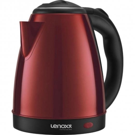 Chaleira eletrica lenox red inox pce 213 Menor preço em Chaleira eletrica lenox red inox pce 213