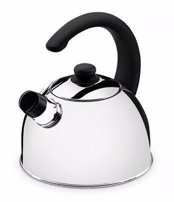 Chaleira Inox 2,1 Litros Com Apito Tramontina Menor preço em Chaleira Inox 2,1 Litros Com Apito Tramontina