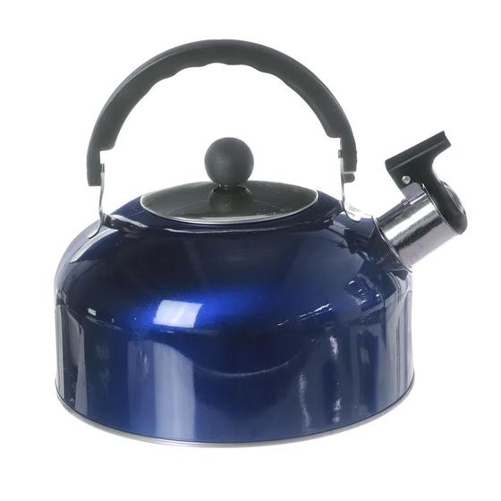 Chaleira Inox Azul Útil Bazar 2L é boa?