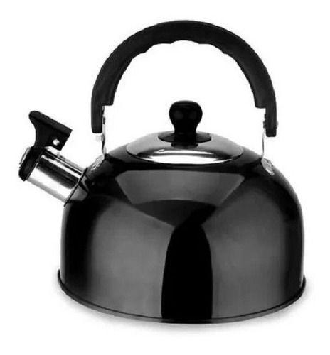 Imagem de Chaleira Inox Básico 02 Litros Com Apito Color - Ke Home