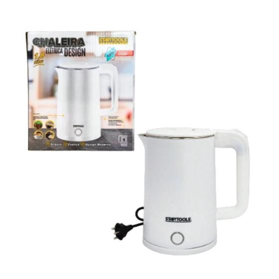 Imagem de Chaleira Jarra Elétrica Startools 1000W 1.8L Café Chá Branco