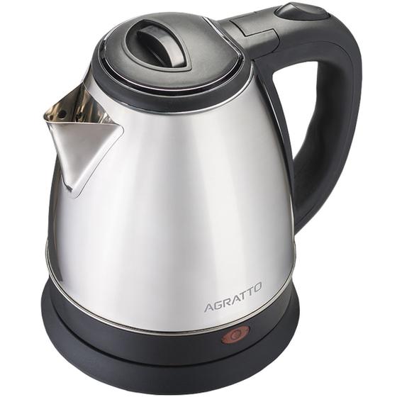 Chaleira Jarra Elétrica Térmica Inox 1,8 Litros Reforçada Inmetro Agratto Ce Menor preço em Chaleira Jarra Elétrica Térmica Inox 1,8 Litros Reforçada Inmetro Agratto Ce